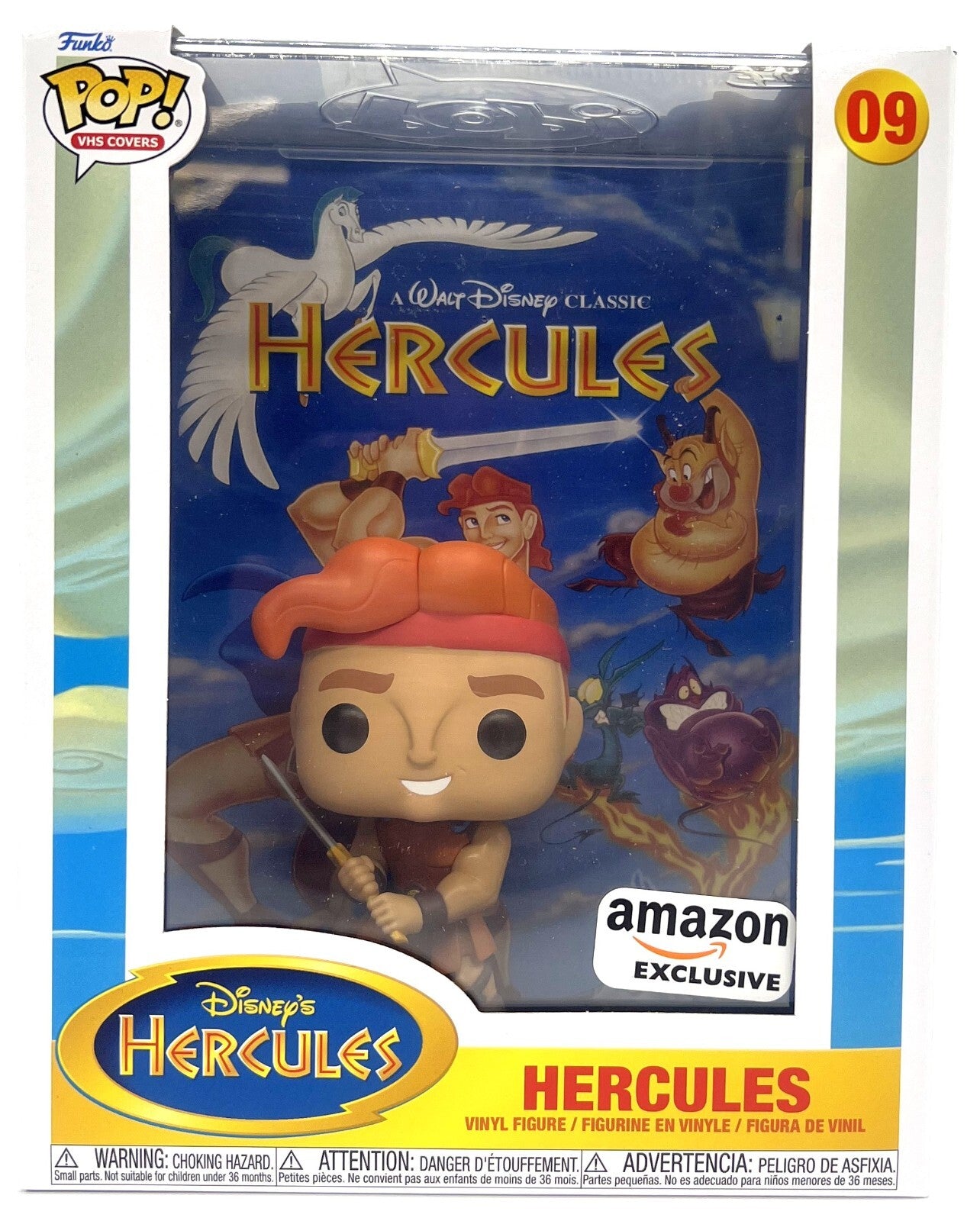 Funko Pop! VHS Cover Disney: Hercules 09 (Amazon Exclusive)
