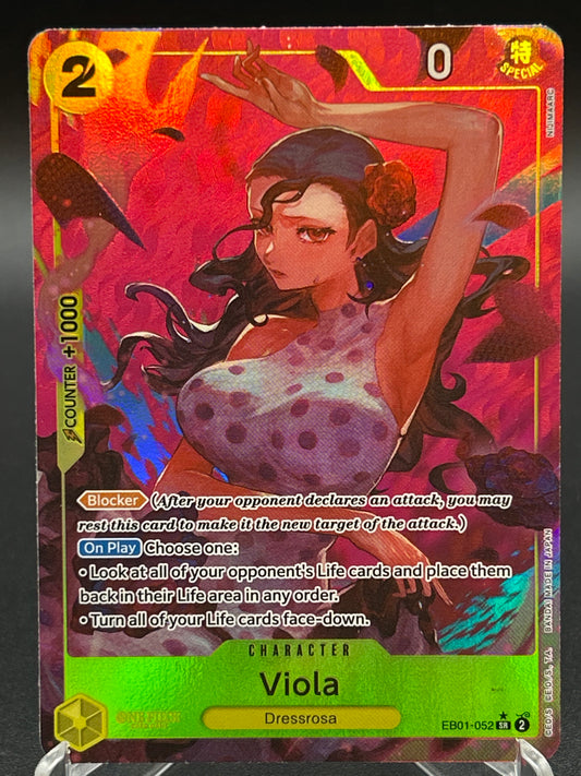 One Piece TCG: Viola (Alternate Art) EB01-052 - Extra Booster: Memorial Collection (EB-01)