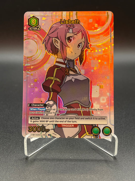 Union Arena TCG: Lisbeth (083) (R*) UE07BT: Sword Art Online