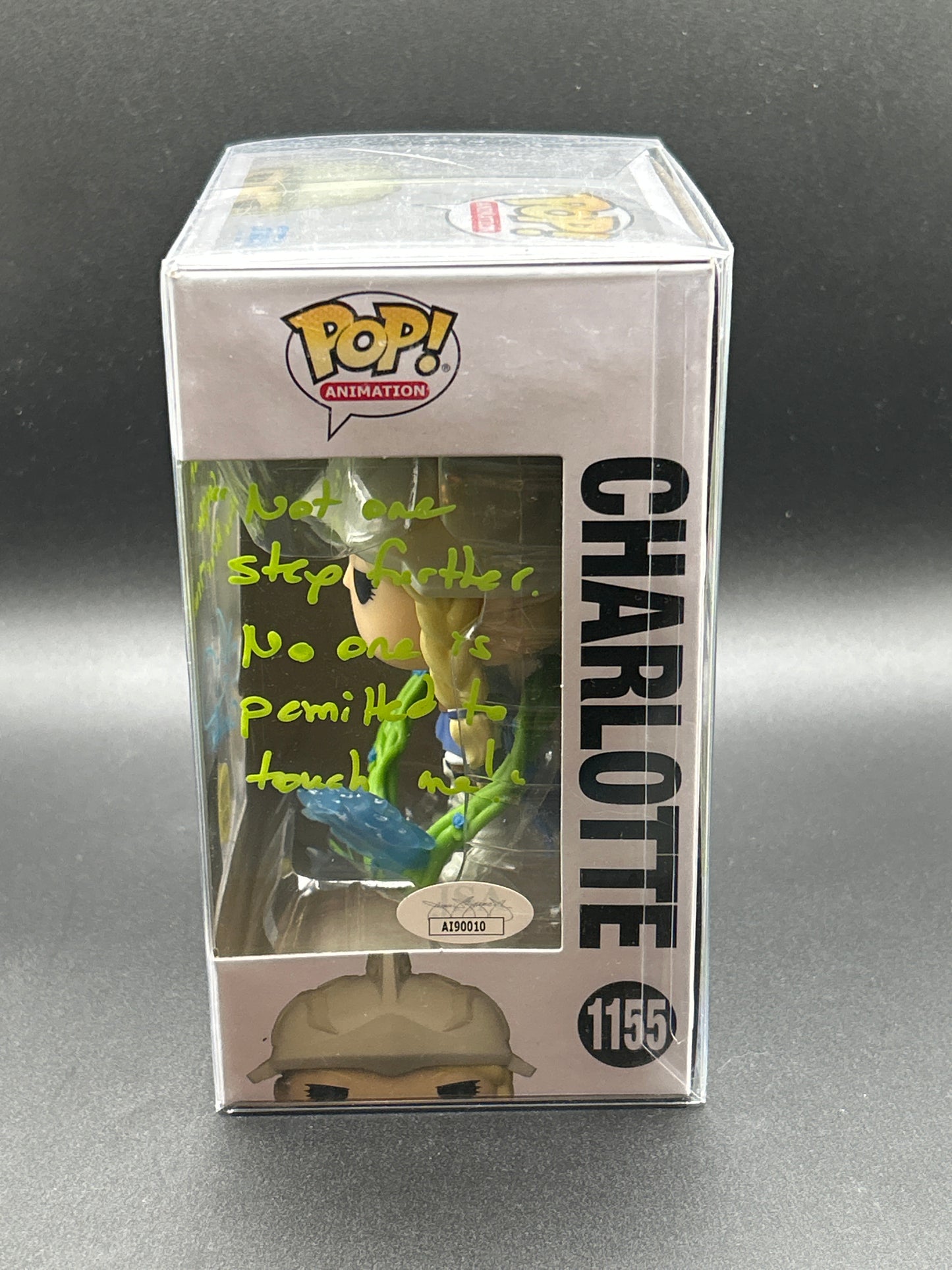 Auto Funko PoP! Animation: Black Clover - Charlotte 1155 - Glows in the Dark - Chalice Collectibles Exclusive