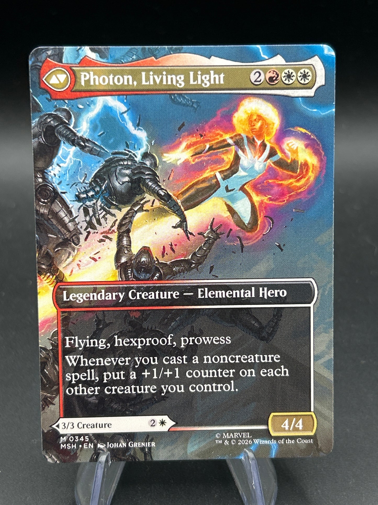 MTG TCG: Monica Rambeau (Borderless) M 0345 - Marvel Super Heroes