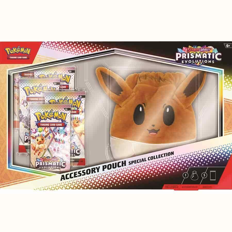 Pokémon TCG: Prismatic Evolutions Accessory Pouch Special Collection
