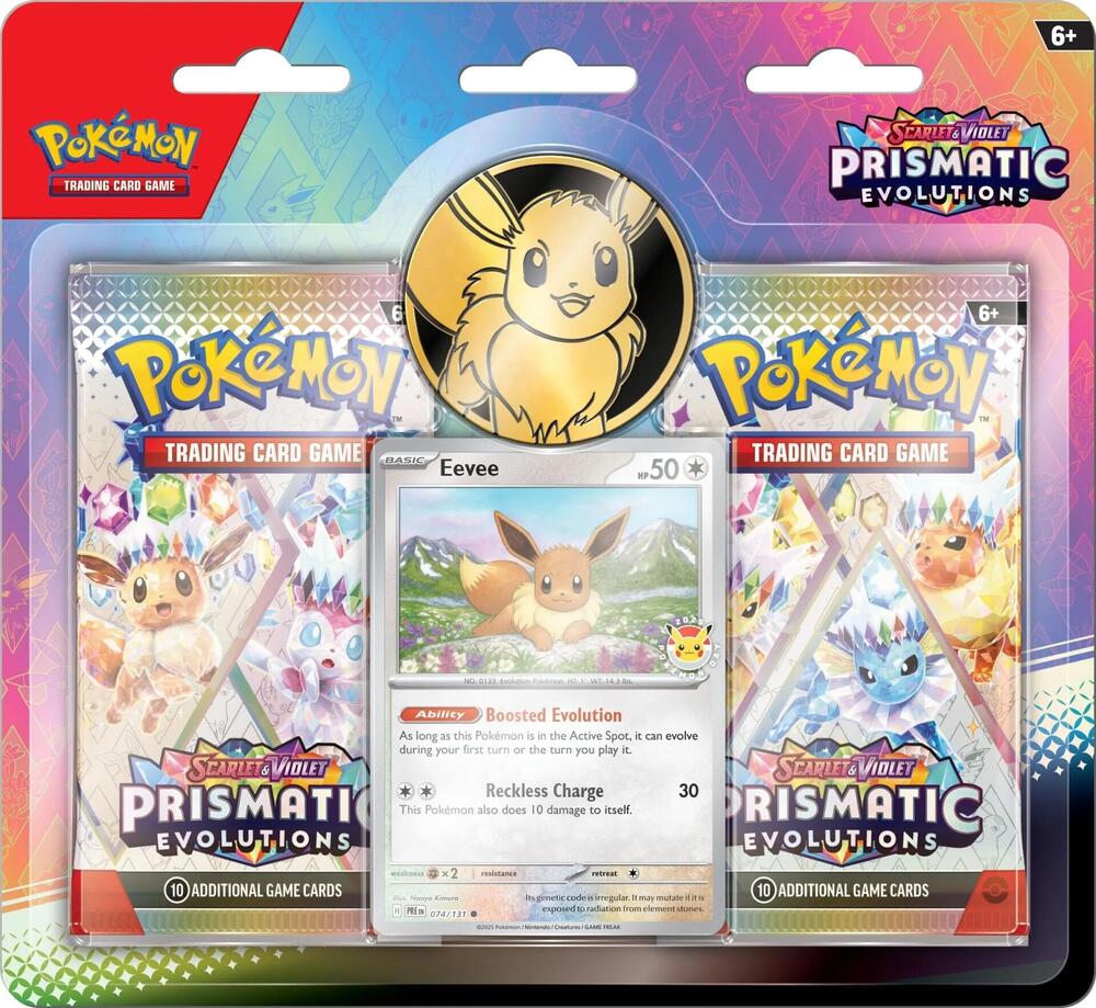 Pokémon TCG: Prismatic Evolutions 2-Pack Blister