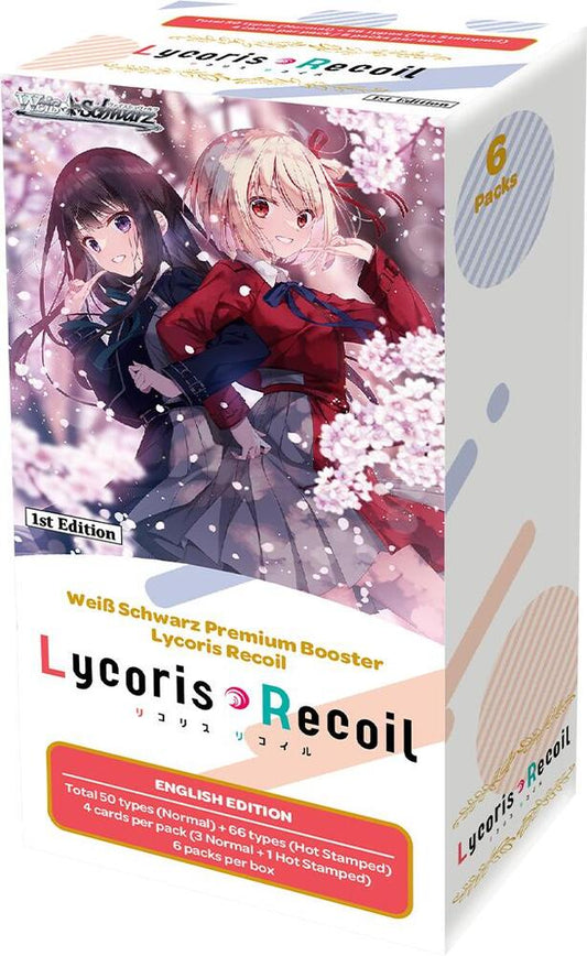 Weiss Schwartz TCG: Lycoris Recoil Premium Booster Box