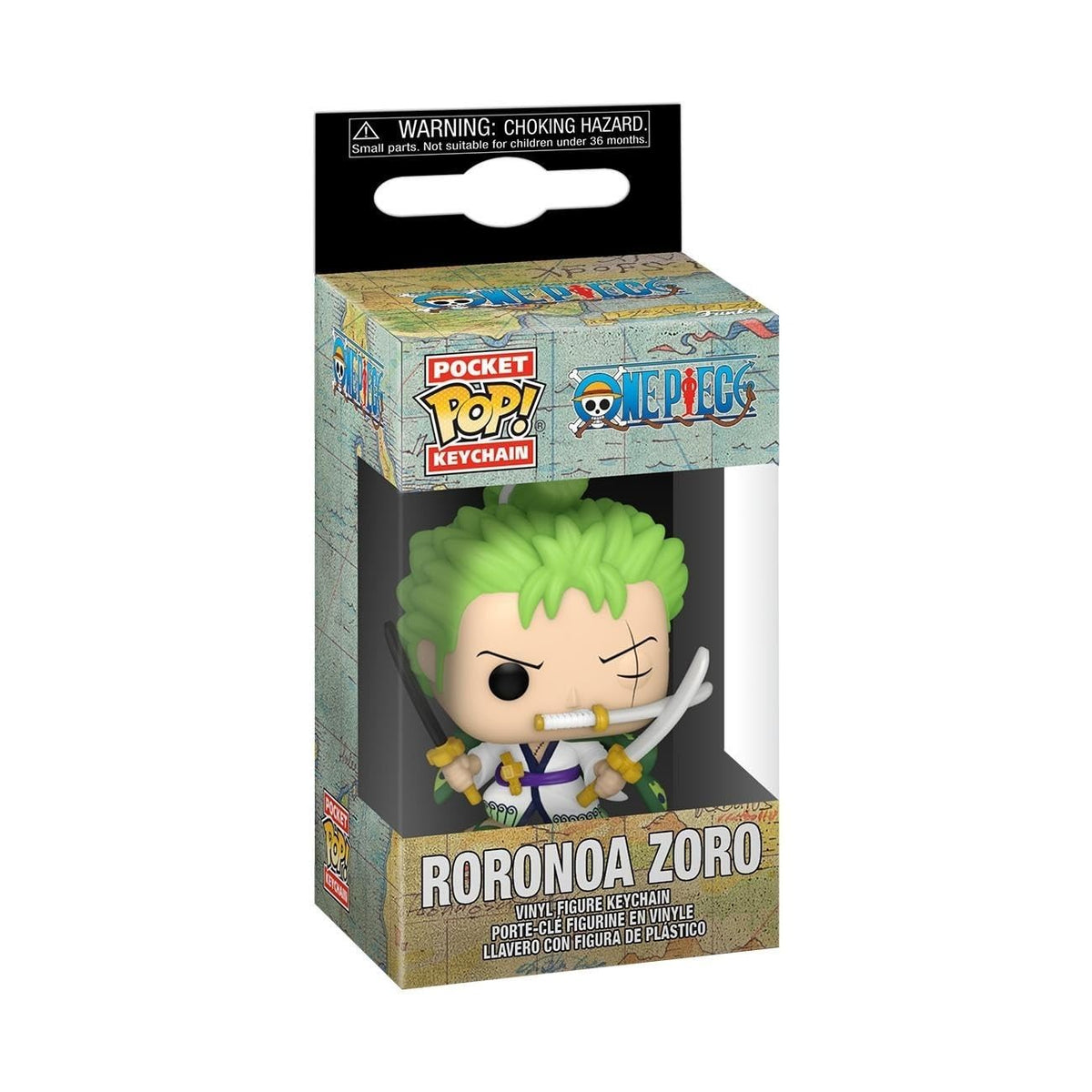 Funko PoP! Pocket PoP! Keychain: One Piece Roronoa Zoro