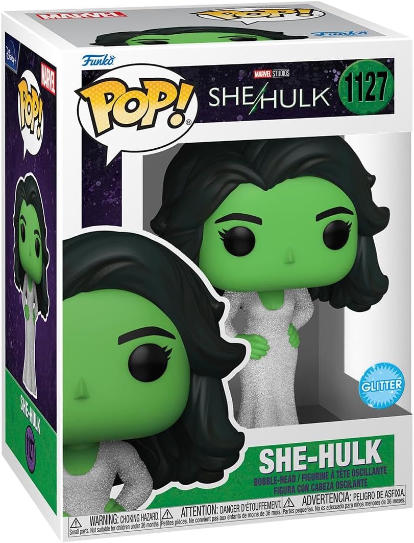 Funko PoP! Marvel: She-Hulk (Gala Suit) 1127 (Glitter)