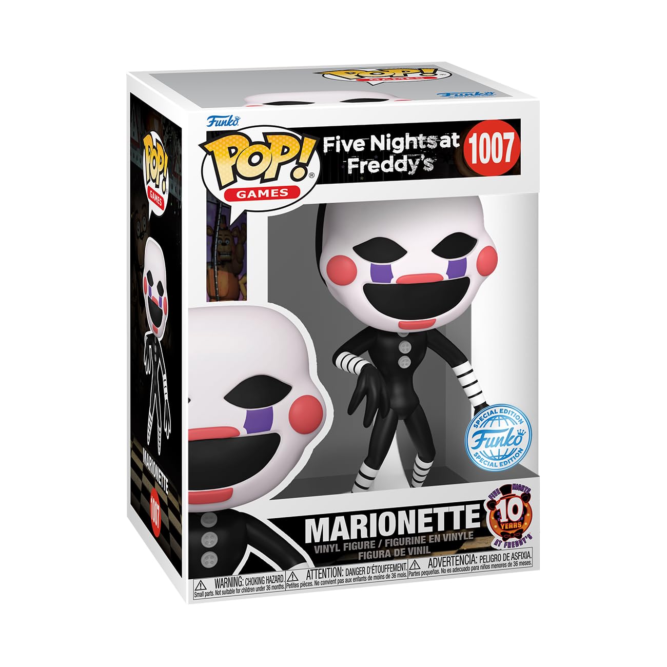 Funko PoP! Five Nights at Freddy's: Marionette Hot Topic Exclusive 1007