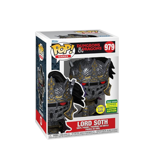 Funko Pop! Games: Lord Soth (Dungeons & Dragons) 979 (Glow in The Dark)(2024 Summer Convention Limited Edition)