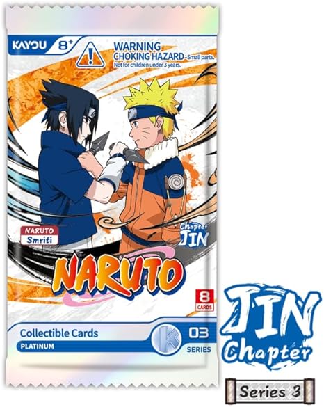 Kayou TCG: Naruto Smriti Collectible Cards - Chapter Jin Series 3 Booster Pack