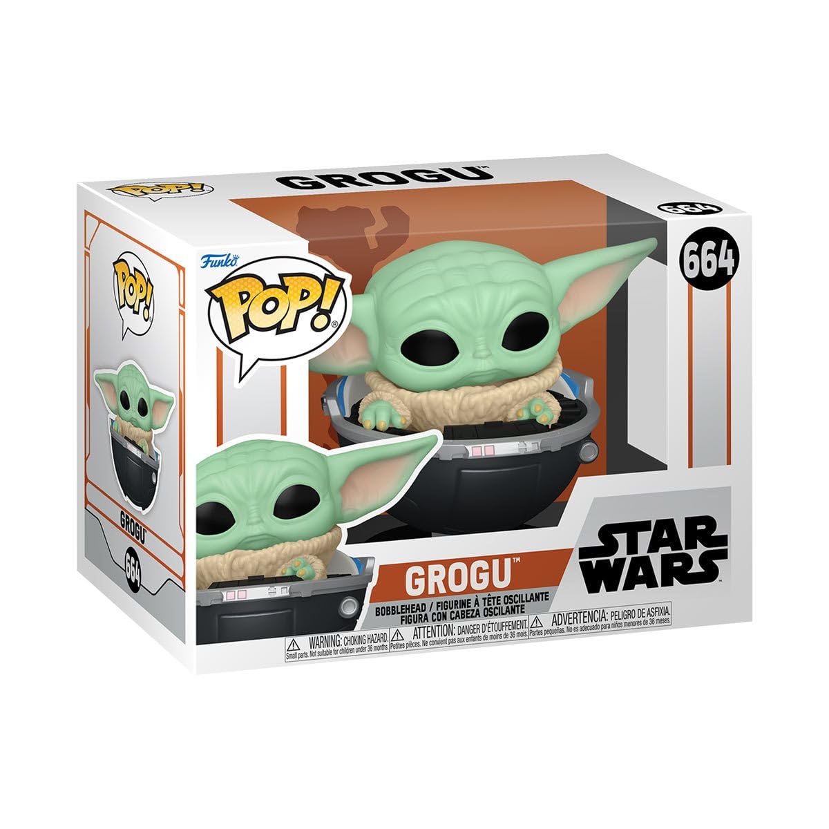 Funko PoP! STAR WARS: Grogu 664