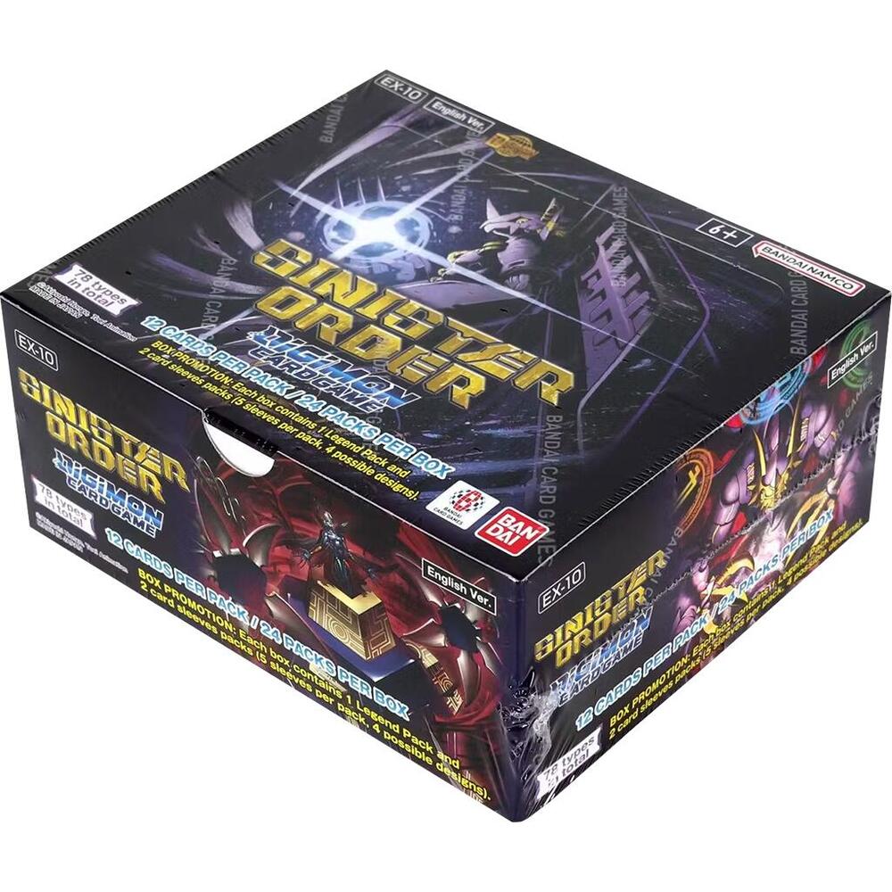 Digimon TCG: Sinister Order - Booster Box (EX10)