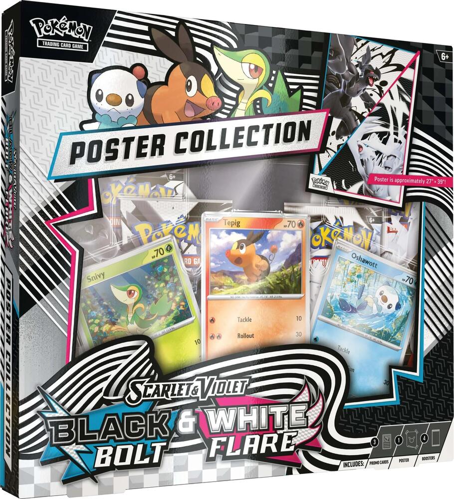 Pokémon TCG: Scarlet & Violet - Poster Collection - Black Bolt & White Flare