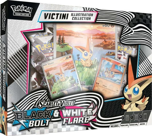 Pokémon TCG: Unova Victini Illustration Collection - Black Bolt & White Flare