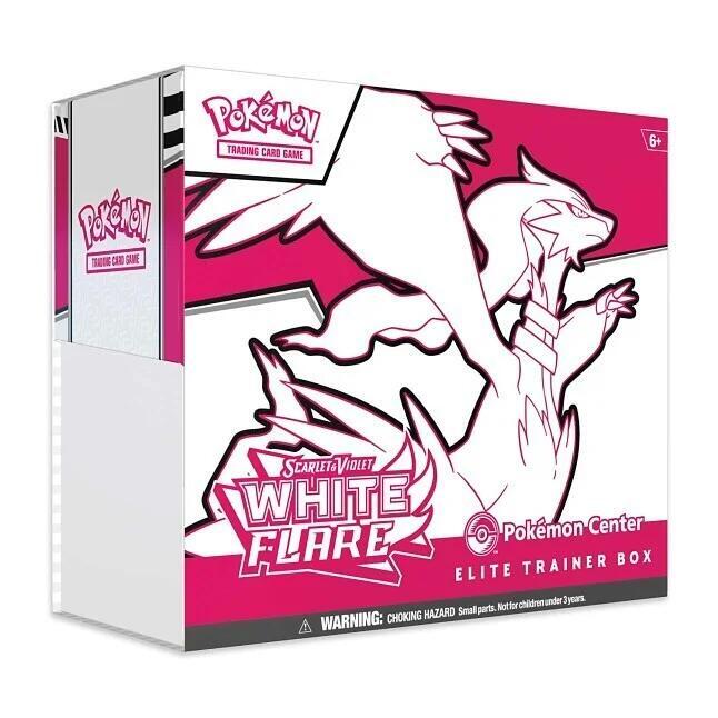 Pokémon TCG: Scarlet & Violet - White Flare - Pokémon Center Exclusive Elite Trainer Box