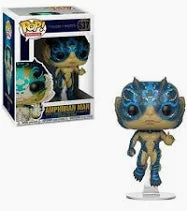 Funko PoP! Movies: The shape of water - Amphibian Man 637