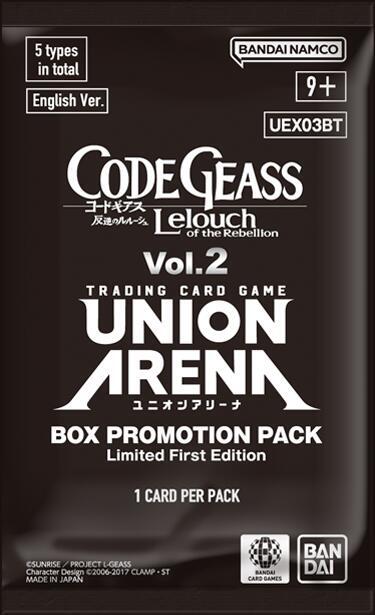 Union Arena TCG: Code Geass VOL.2  - Box Promotion Pack