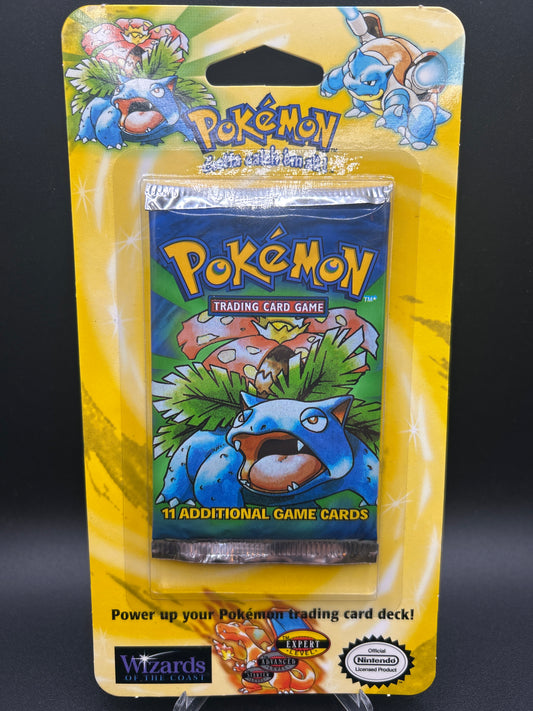 Pokémon TCG: Base Set - Blister Booster Pack WOTC Sealed - Venusaur - 33.86g