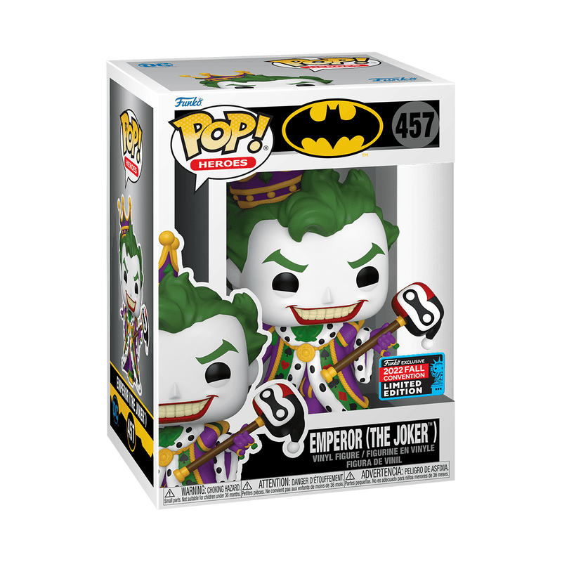 Funko POP: Funko Pop! Vinyl Batman Emperor (The Joker) 2022 Fall Convention