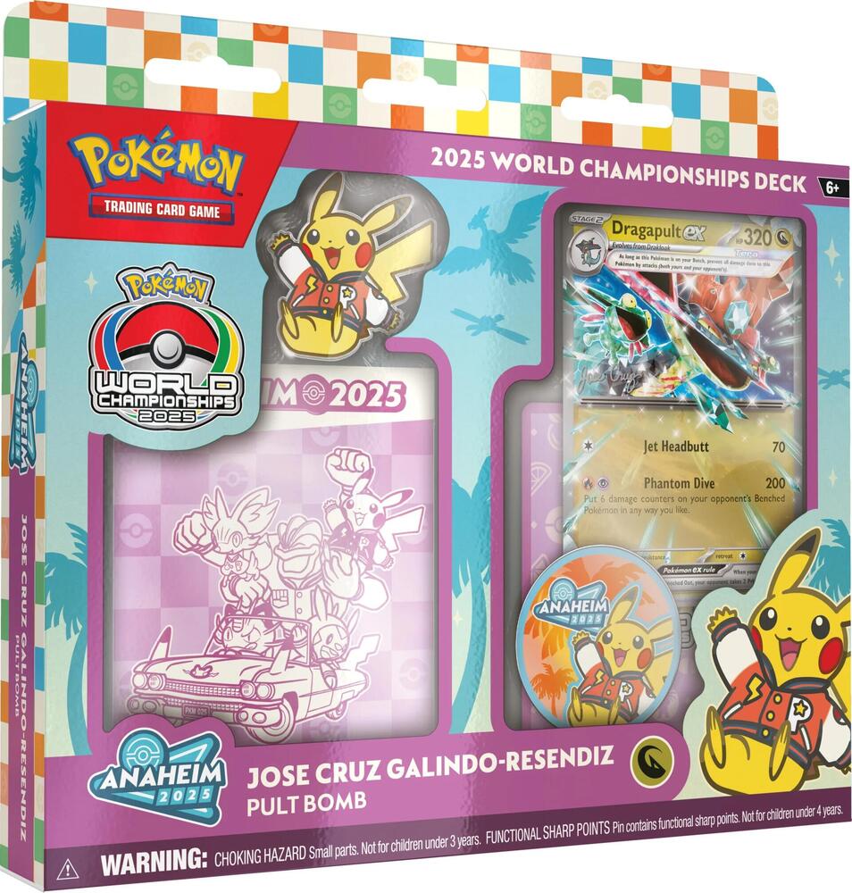 Pokémon TCG: 2025 World Championship Deck: Jose Cruz Galindo-Resendiz (Pult Bomb) - World Championship Decks