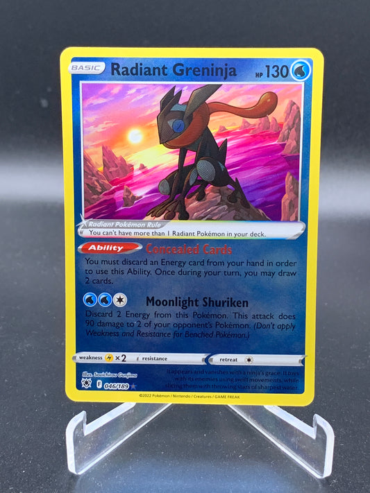 Pokémon TCG: 2022 Radiant Greninja 046/189 Astral Radiance