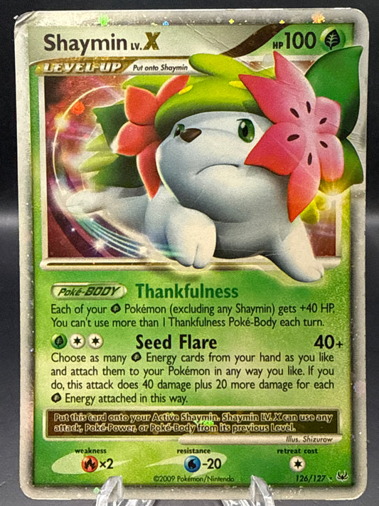 Pokémon TCG: 2009 Shaymin Lv.X (Land Forme) 126/127 Platinum