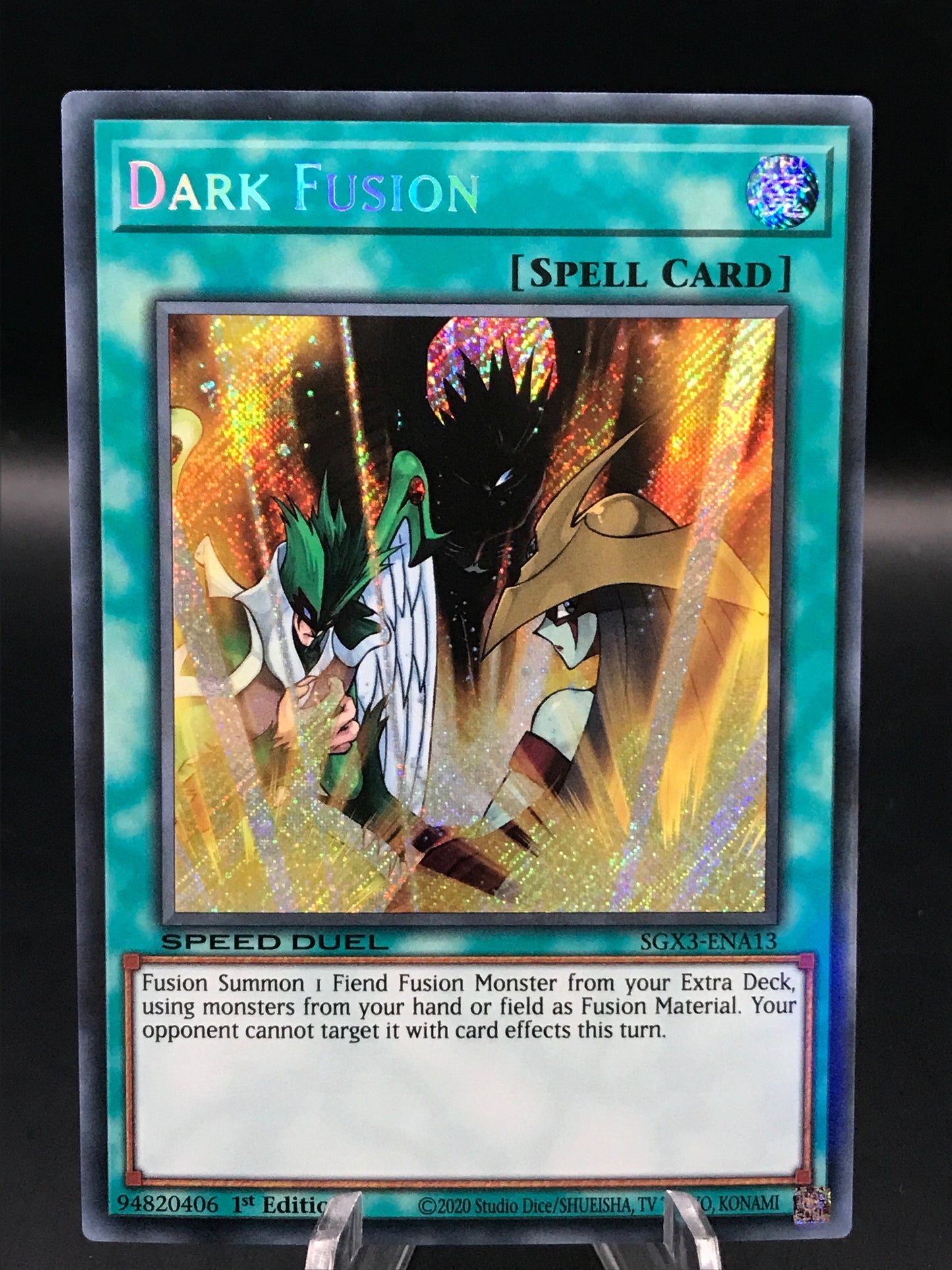 Yu-Gi-Oh! TCG Dark Fusion SGX3-ENA13 Speed Duel GX: Duelists of Shadows