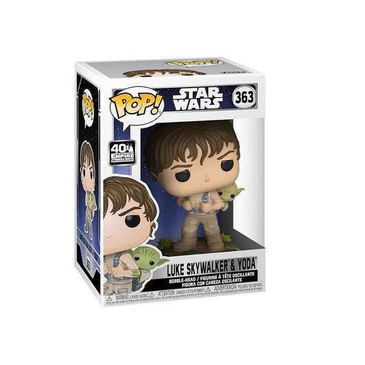Funko PoP! STAR WARS: Luke Skywalker & Yoda 363 ( 40 The Empire Strikes Back)