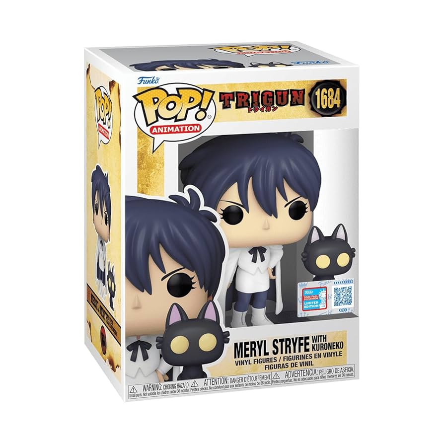 Funko PoP! Trigun: Meryl Stryfe with Kuroneko 1684 (2024 Fall Convention Limited Edition)