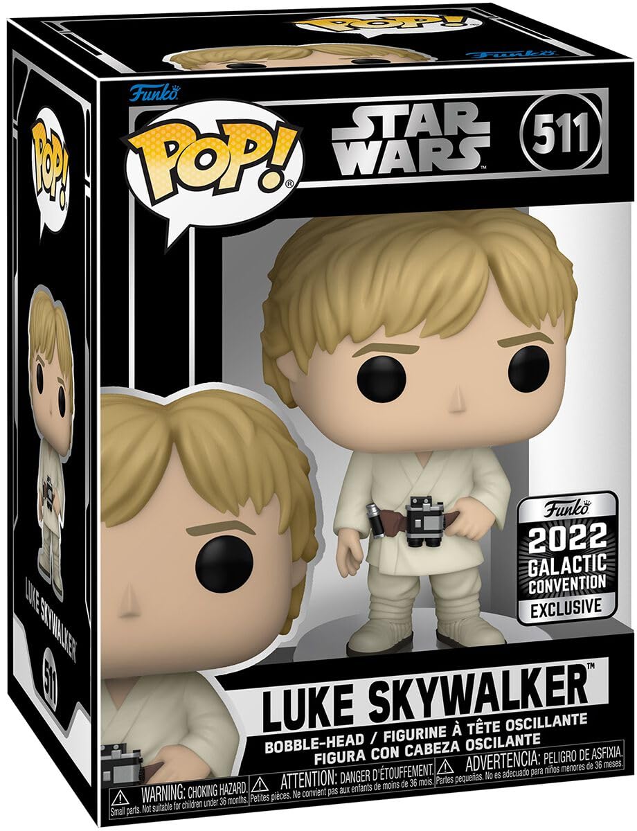 Funko PoP! Star Wars: Luke Skywalker 511 (2022 Galactic Convention Exclusive)