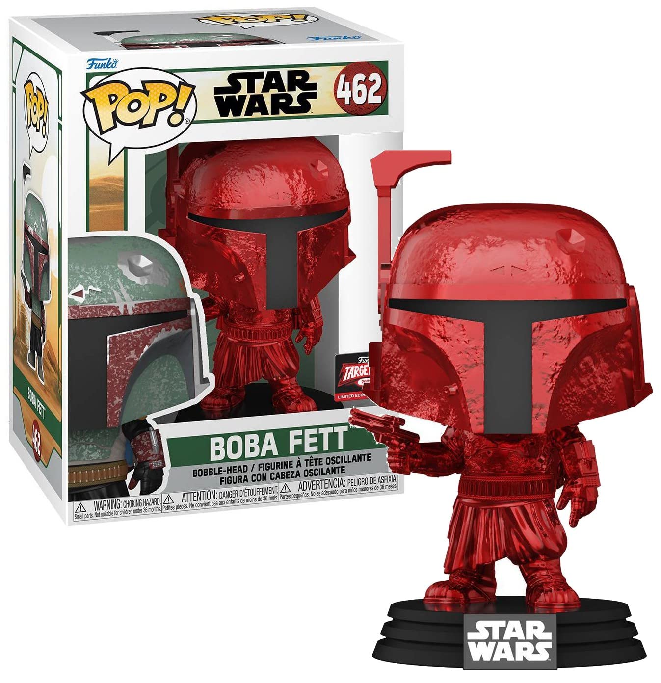 Funko PoP! Star Wars: Boba Fett 462 (Target Con 2022 Limited Edition Exclusive)