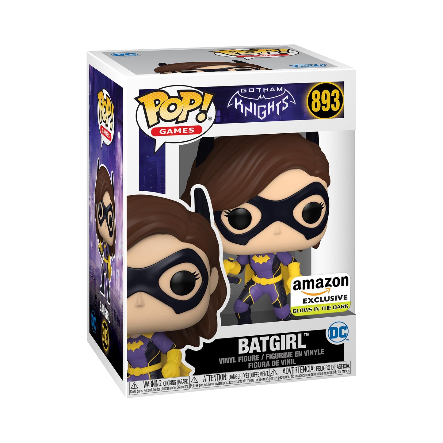 Funko PoP! DC: Batgirl (Gotham Knights) 893 (Amazon Exclusive Glow in the Dark)