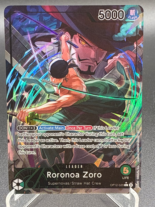 One Piece TCG: Roronoa Zoro OP12-020 Legacy of the Master