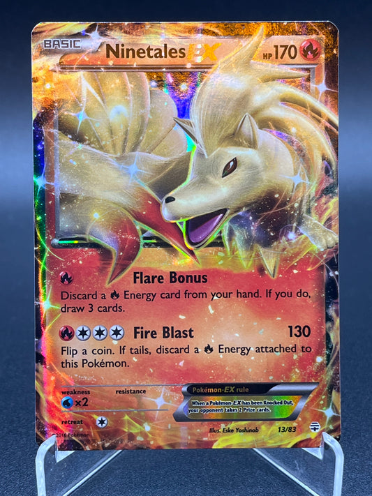 Pokémon TCG: 2016 Ninetales EX 13/83 XY: Generations