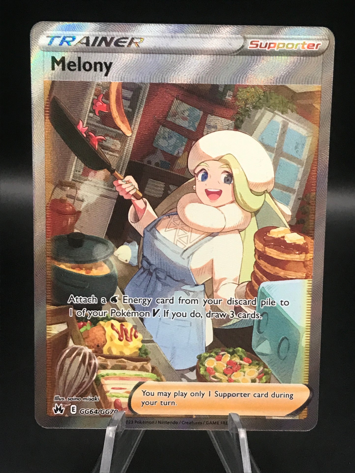 Pokémon TCG: 2023 Melony GG64/GG70 SWSH: Crown Zenith Galarian Gallery