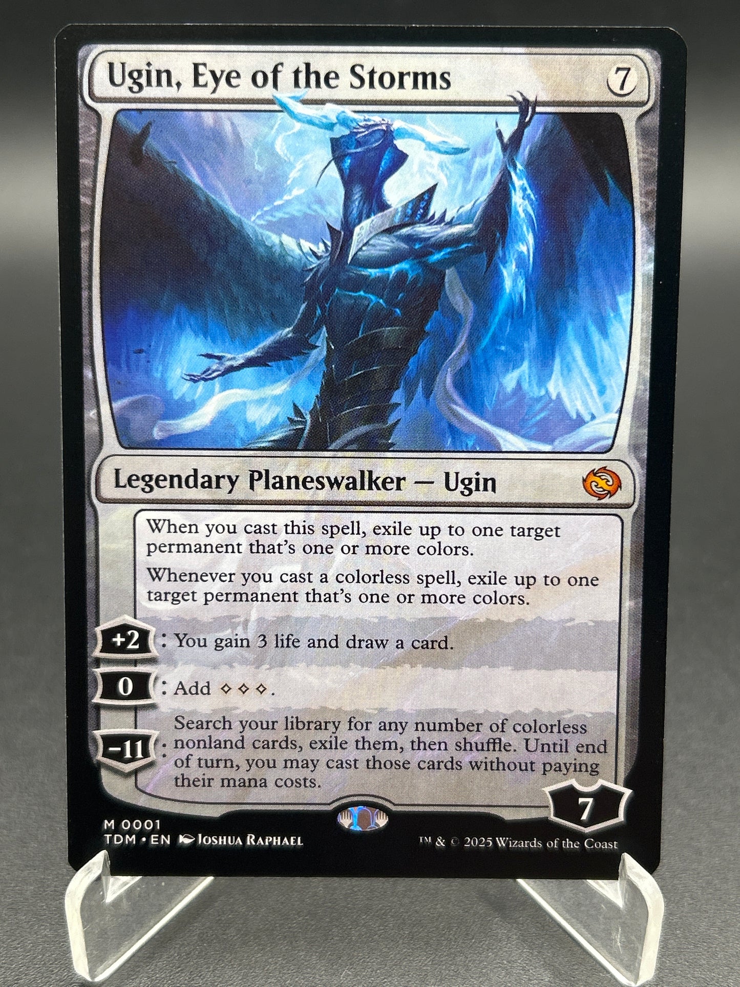 MTG TCG: Ugin, Eye of the Storms M 0001 TDM: Tarkir, Dragonstorm