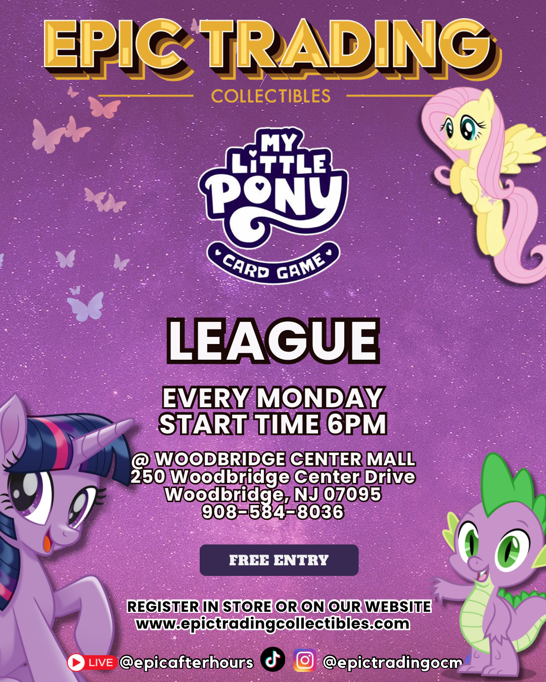 EPIC My Little Pony TCG Weekly League - Woodbridge