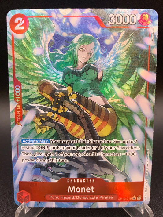 One Piece TCG: Monet SR PAR OP10-016 Royal Blood