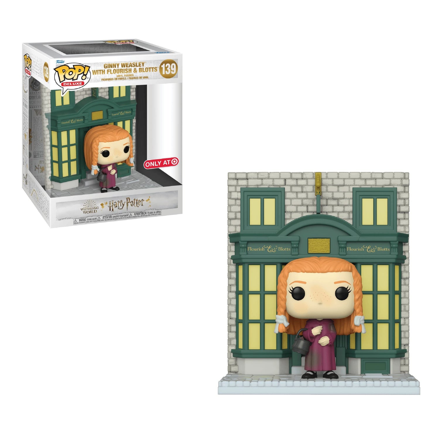 Funko PoP! Deluxe: Harry Potter - Ginny Weasley with Flourish & Blotts 139 (Target Exclusive)