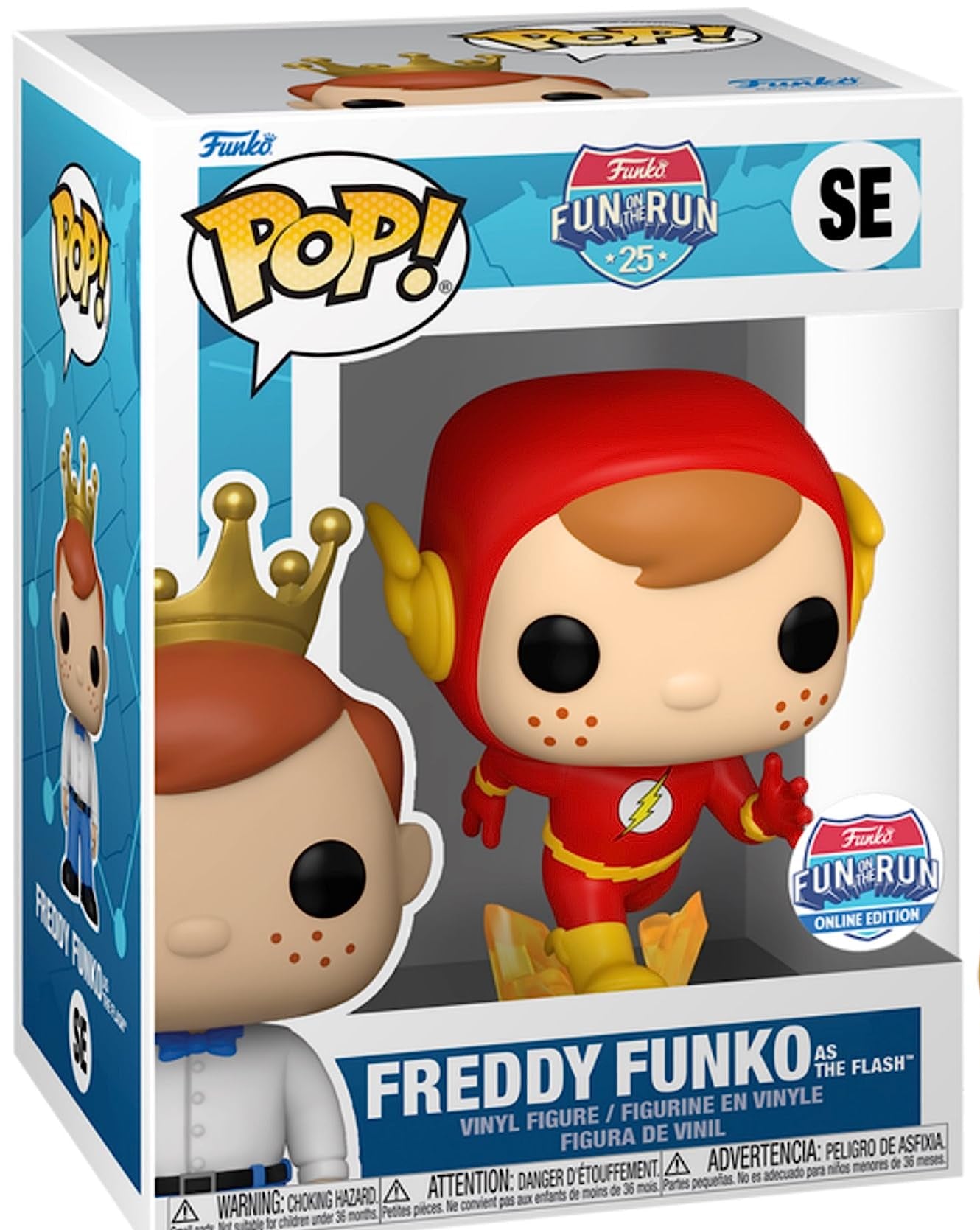 Funko PoP! Funko: Freddy Funko as The Flash SE (Fun on The Run 25, Online Edition)