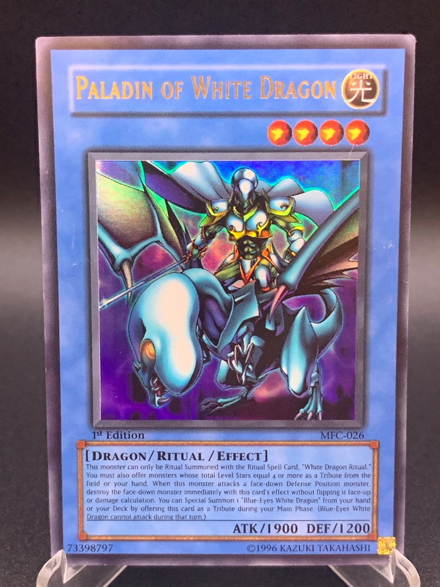 Yu-Gi-Oh! TCG: Paladin of White Dragon 1st Edition MFC-026 Magicians Force
