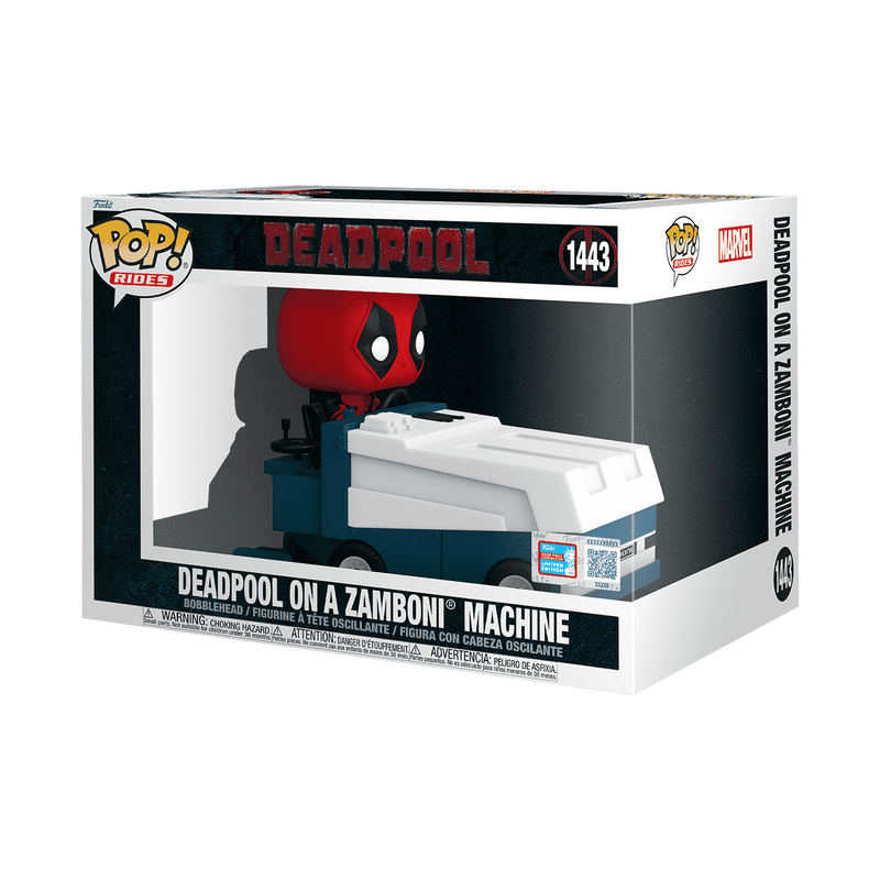 Funko PoP! Marvel: Deadpool on a Zamboni Machine 1443 (2024 Fall Convention Limited Edition)(Jumbo)
