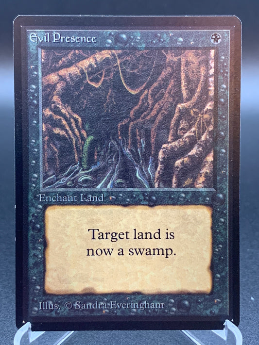MTG TCG: Evil Presence LEB: Beta Edition
