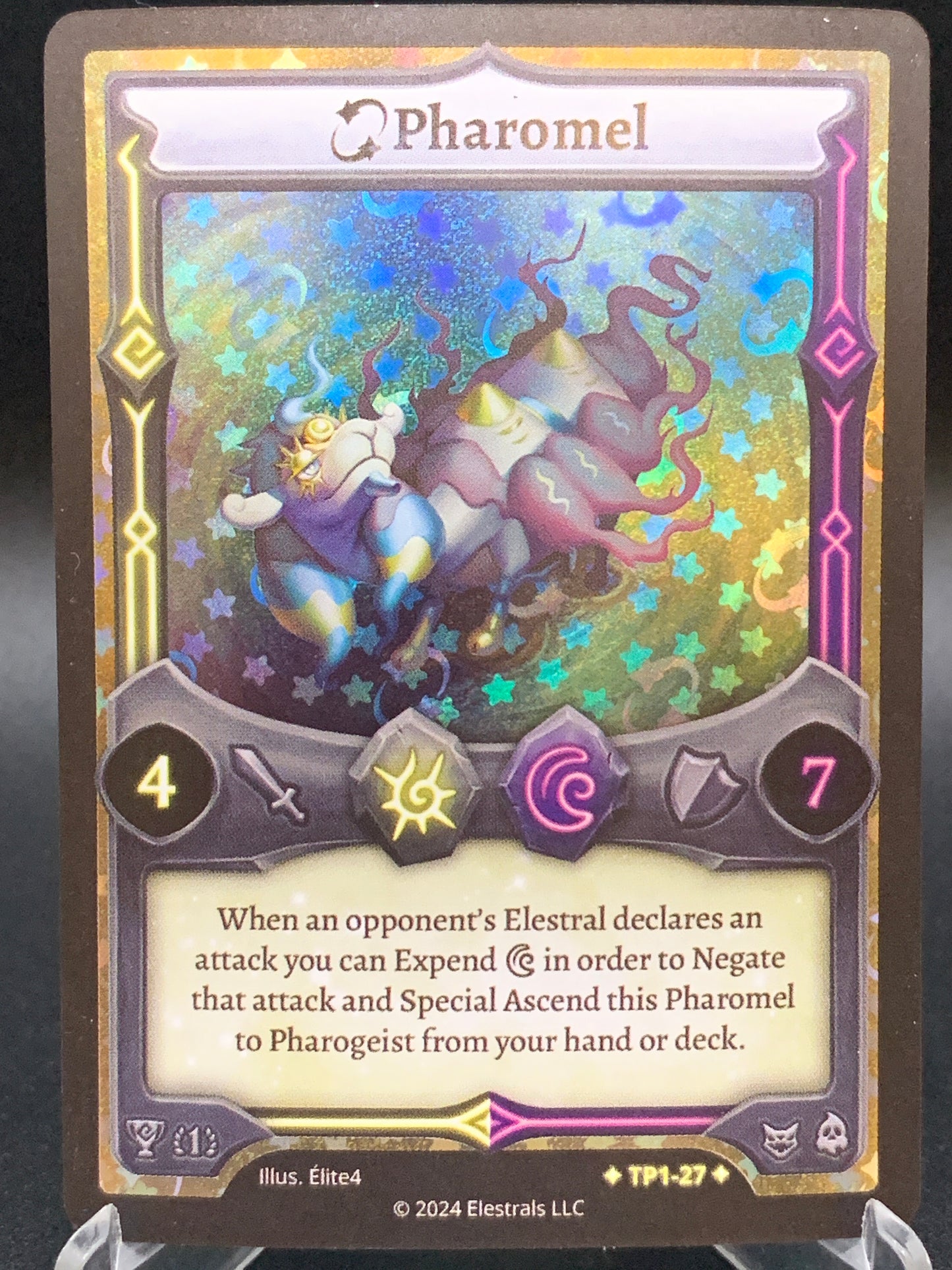 Elestrals TCG: Pharomel TP1-27 Organized Play Series 1
