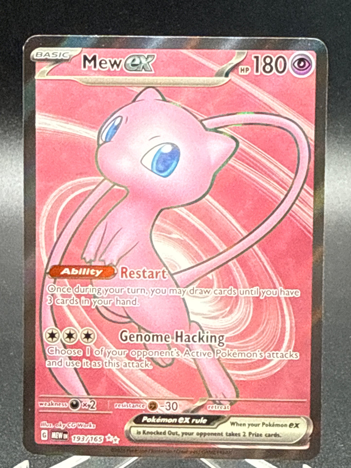 Pokémon TCG: 2023 Mew ex 193/165 SV: Scarlet & Violet 151