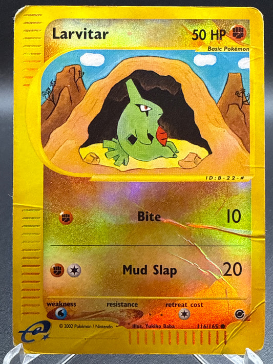 Pokémon TCG: 2002 Larvitar 116/165 Expedition