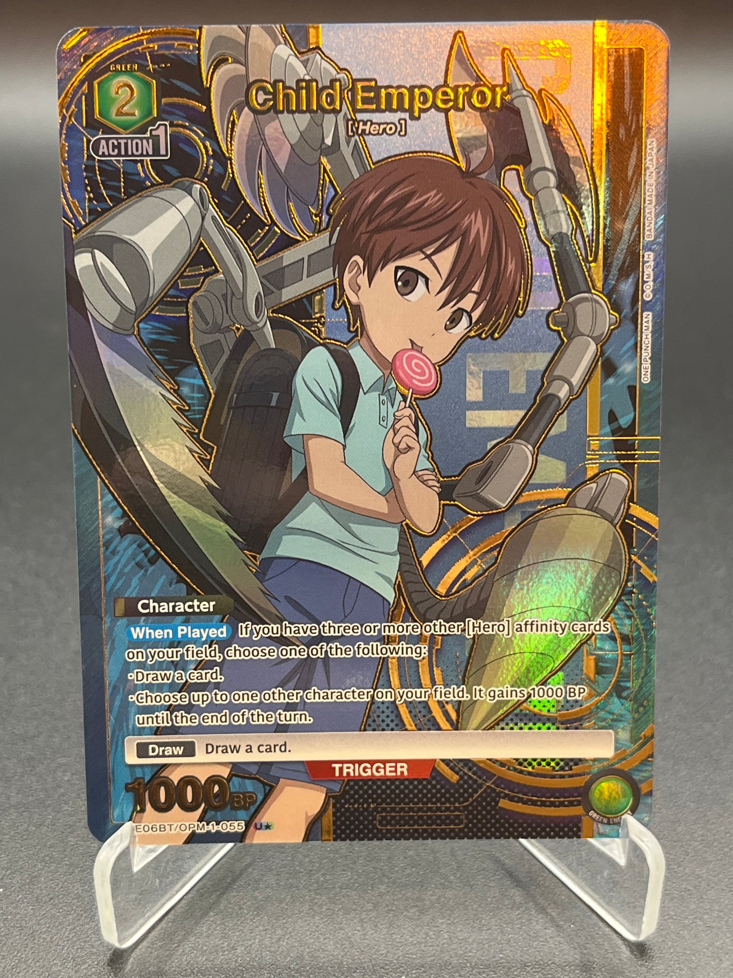 Union Arena TCG: Child Emperor (U*) UE06BT: One Punch Man