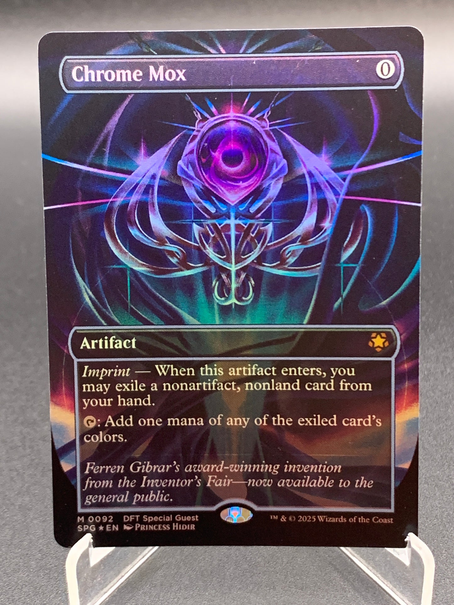 MTG TCG: Chrome Mox (Borderless)(Foil) M 0092 SPG: Special Guests