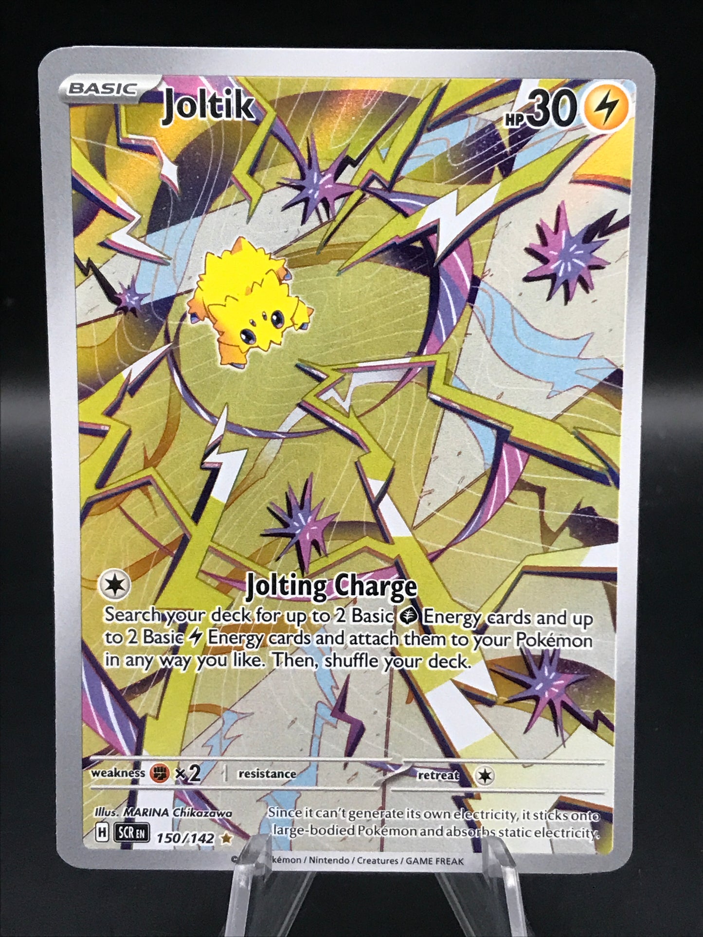 Pokémon TCG: 2024 Joltik 150/142 SV: Stellar Crown