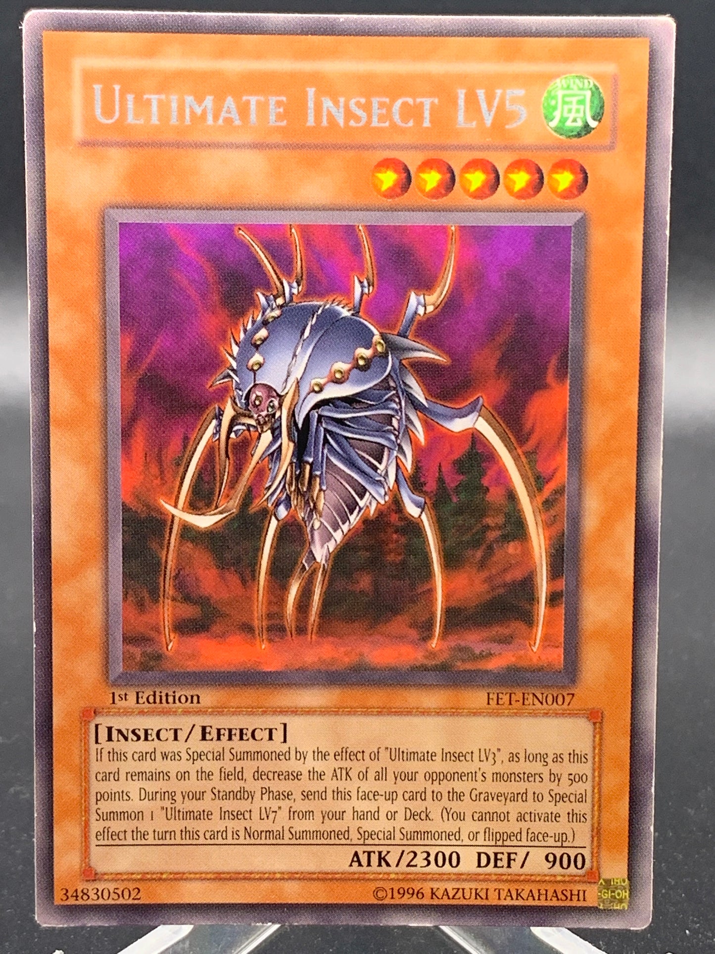 Yu-Gi-Oh! TCG Ultimate Insect LV5 FET-EN007 - Flaming Eternity