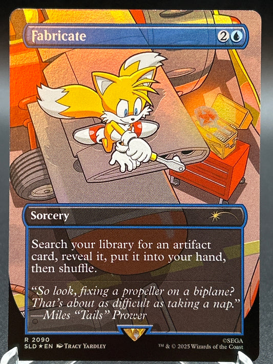 MTG TCG: Fabricate (Rainbow Foil) R 2090 SLD: Secret Lair Drop Series (Secret Lair x Sonic)